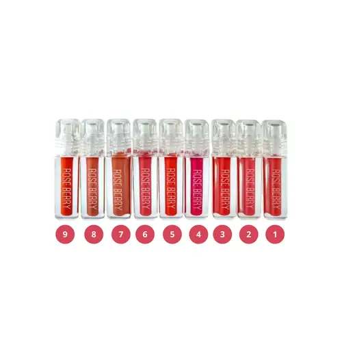 Rose Berry Lip Glow S Liquid Lipstick - Luminous, Glossy, & Weightless Finish