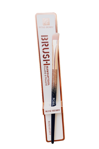 Make up Brush Angled for Eyeshadow Application from Rose Petal