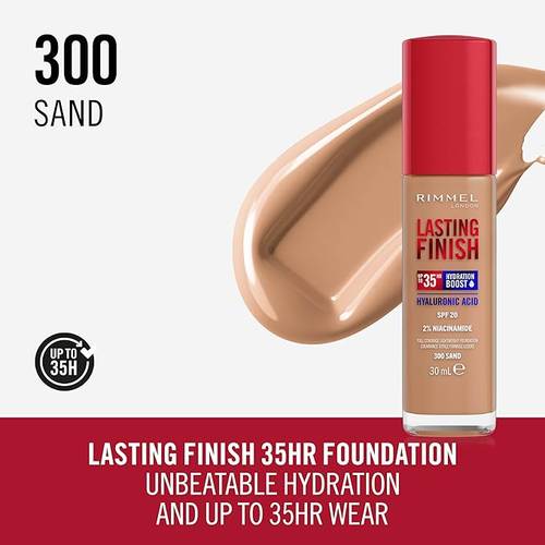 ريميل لندن كريم اساس لاستنك فنش رقم 300 ساند - 30 مل