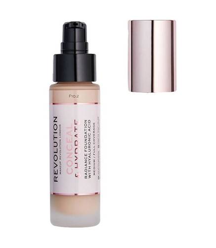 Revolution Conceal And Hydrate Foundation F10.2 Beige 23ml