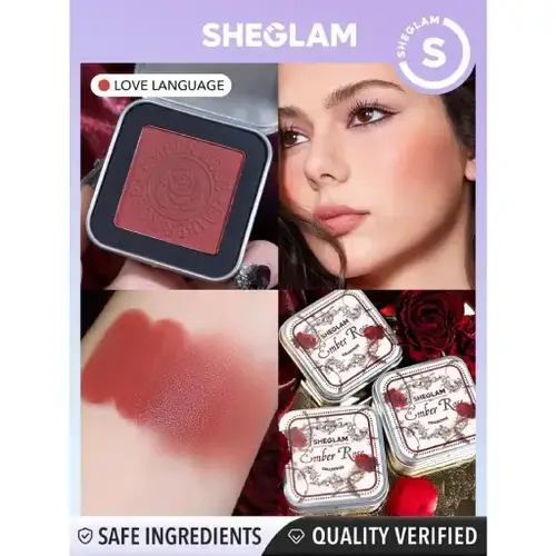  SHEGLAM Ember Rose Eternal Flame Cream Blush-Soulmate   