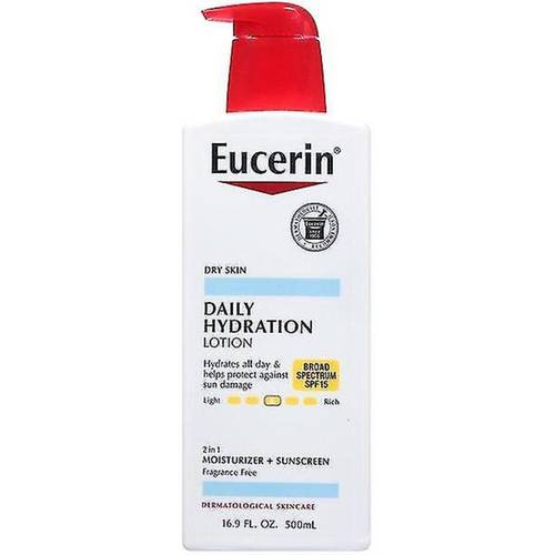 Eucerin Daily Moisturizing Sunscreen Lotion SPF 15 - 500 ml