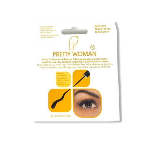 Pretty Woman Black Eyelash Glue with Brush 5 ml