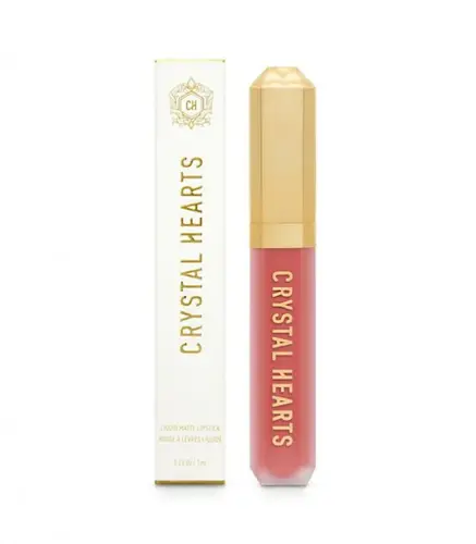 Crystal Harts Liquid Matte Lipstick 317 Rose