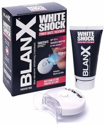 Blanx White Shock teeth whitening