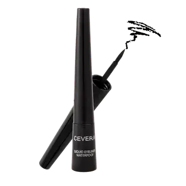 Cevera Liquid Waterproof Eye Liner Extra Black 4.5Ml