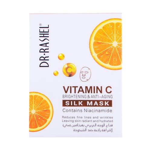 Dr.Rashel Vitamin C Brightening & Anti Aging Silk Mask - 1 piece
