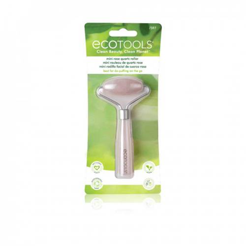 7597 - ET Mini Rose Quartz Roller
   إيكو تولز فرش مكياج صغيرة للوجه من روز كوارتز، 1 قطعة