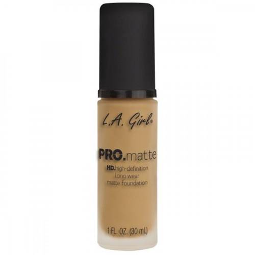 L.A.Girl Pro Mattte Hight Definition Long Wear Matte Foundation Natural GLM674, 30ml