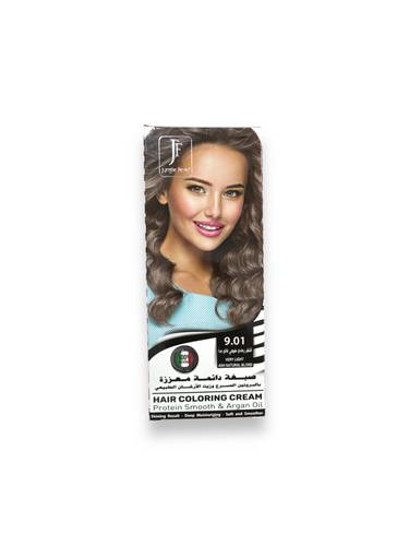 Durable hair dye 9.01 very light natural gray blonde from Jungle Fever