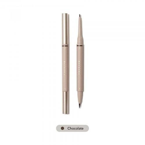 SHEGLAM 2 in 1 Waterproof Eyebrow Pencil - Chocolate