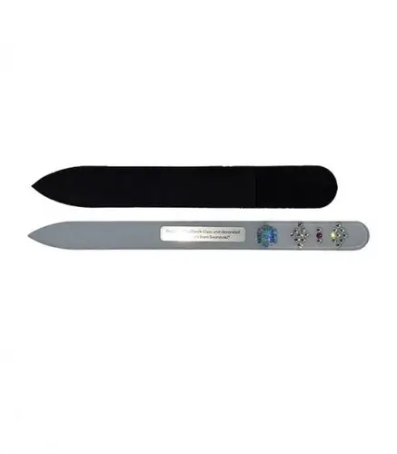 Nippes long glass nail file, clear
