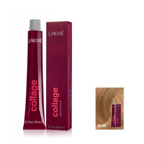 Lakme Collage Cream Hair Colour 9/00 V.L.Blonde 60ml