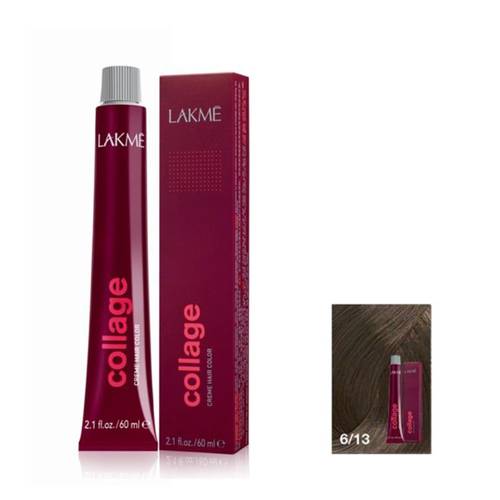 Lakme Collage Cream Hair Colour 6/13 Gold Ashe D.Blonde 60ml