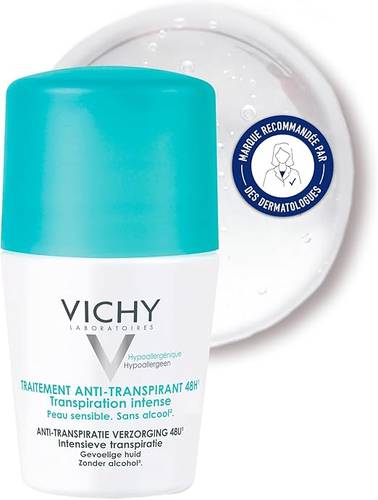 Vichy Intensive 48H Roll-On Deodorant – 50ml