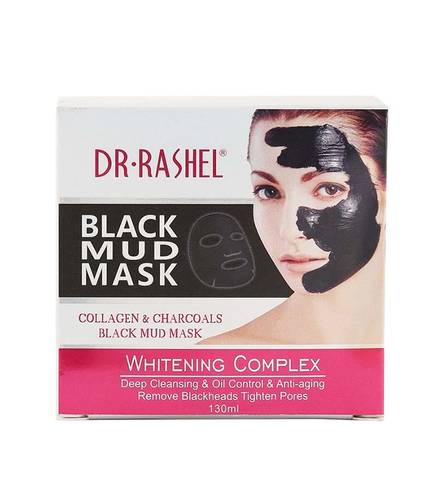 Dr.Rashel Collagen & Charcoal Black Mud Mask 130ml