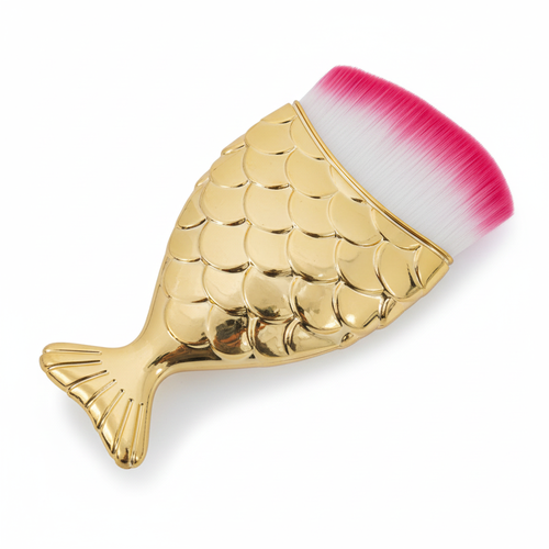 Mermaid Tail Makeup Brush – Pink