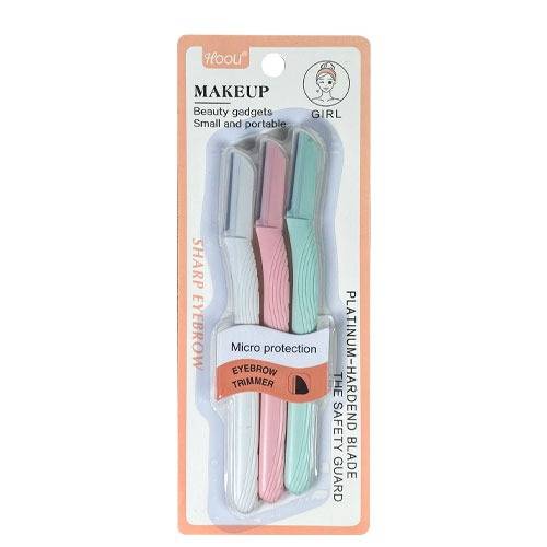 3 eyebrow razors