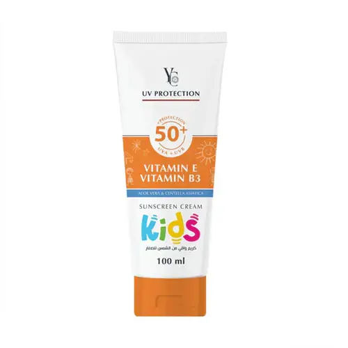 Kids Sun Protecting Cream - Vitamin A & B3 - UVA+UVB 50+ - 100ml