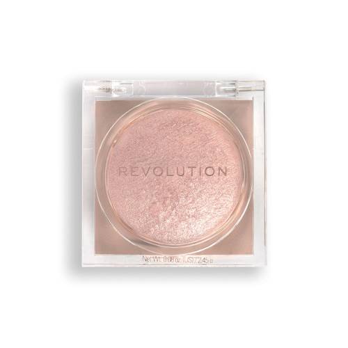 Revolution Powder Highlighter Beam Bright - Rose Lustre 2.45g