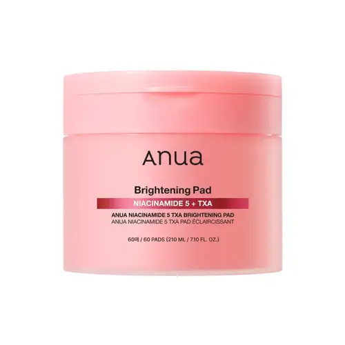 Cotton cleaning products with 5% nicotinamide extract and tranexamic acid to brighten the skin