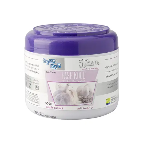 Fashkool Hair Cream Bath with Garlic Extract – 500 ml from Cream Kab