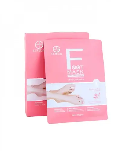 Nourishing Foot Mask with Rose Extract