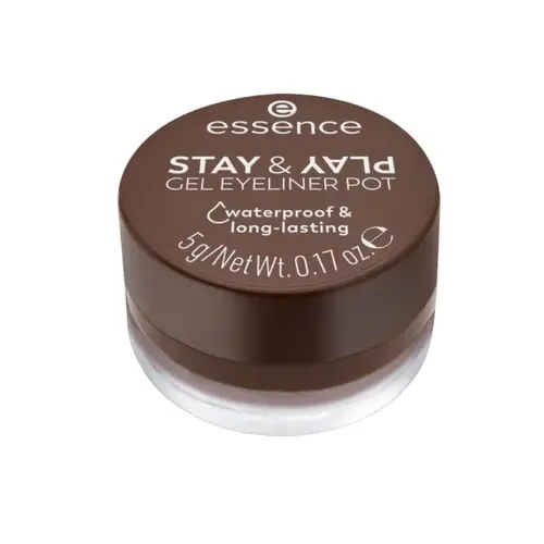 Essence Stay & Play Gel Eyeliner – Brown