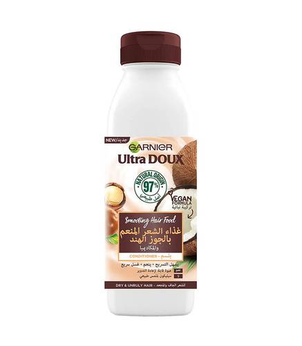 Garnier Ultra Doux Smoothing Hair Food Coconut Conditioner 350ml