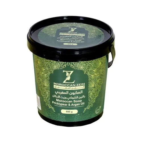 Moroccan Soap with Prickly Pear & Argan Oil | Al Zain Al Maghribi – 600g