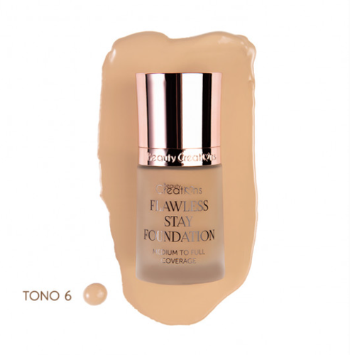 Beauty Creations Flawless Stay Foundation - 6.0