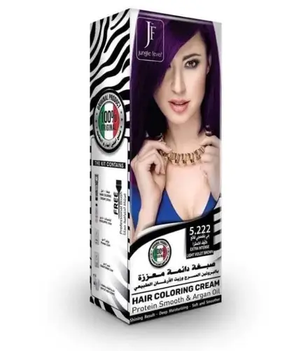 Permanent Protein-Enriched & Argan Oil Hair Dye 100ml from Janquel Fever Brand