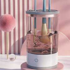 Electric makeup brush cleaner