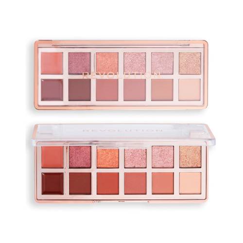 The True Icon Bronze Eyeshadow Palette by Revolution Beauty London offers a range of warm, bronzy shades that suit a variety of looks, from natural to glamorous. The palette features a blend of matte and shimmery shadows with a smooth, easy-to-blend formula.
