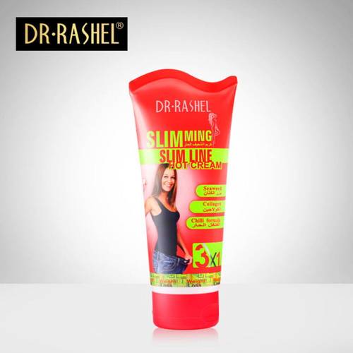 Dr. Rashel Hot Slimming Cream 3 in 1 with Seaweed, Collagen and Chilli formula - 150g