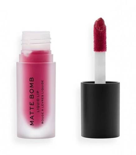 Revolution Matte Bomb Liquid Lipstick - Burgundy Star