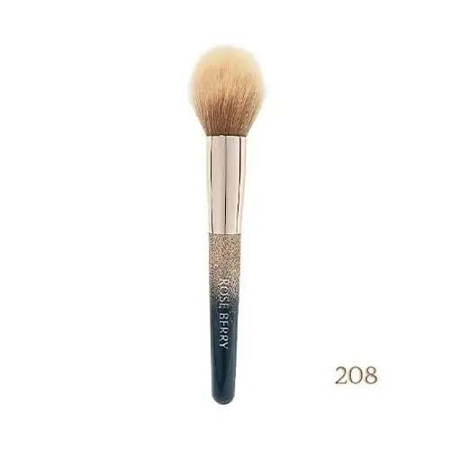 Circular makeup brush for powder application from Rose Berry