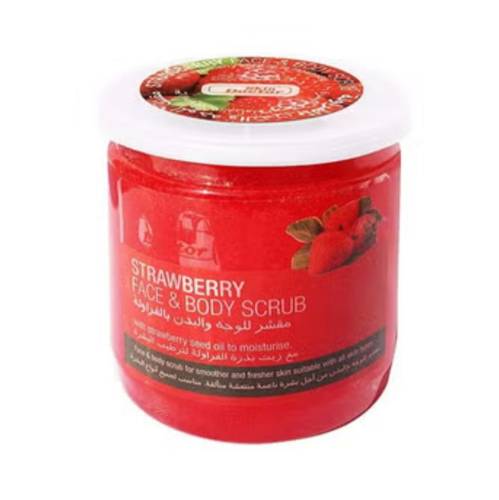 Strawberry Face and Body Scrub by Dr. Skin 500 ml