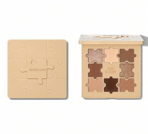 SHEGLAM Jazzy Jigsaw Eyeshadow Palette - Love N' Taup