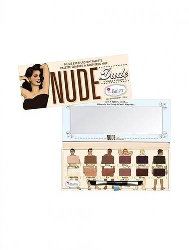 theBalm Nude Dude Palette Nude Eye Shadow Palette Multicolors