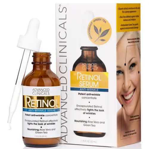 Advanced Clinicals Retinol Professional Strength Anti-Aging Serum – 52 ml