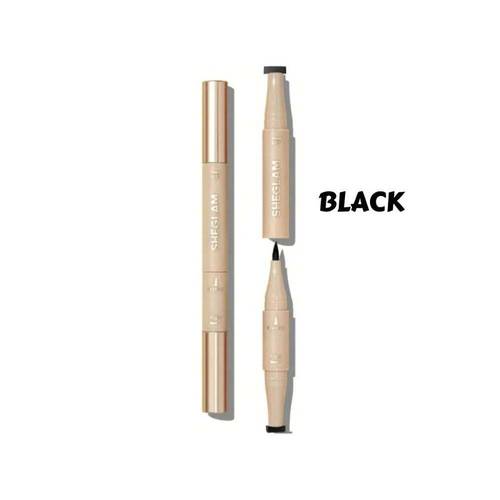 SHEGLAM 2 in 1 Jet Foxy Eyeliner Black
