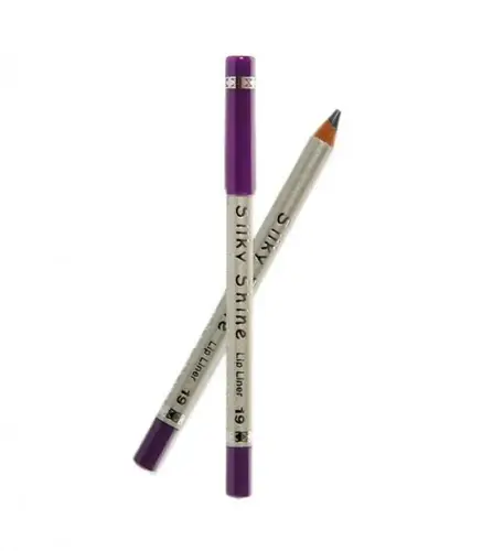Silky Shine Water-Resistant Eyeliner Pencil 19 in Purple 5g