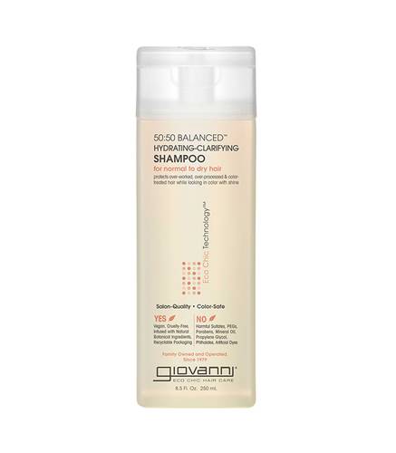 Giovanni 50:50 Balanced Hydrating Clarifying Shampoo 250ml