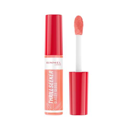 Thrilling Sheer Lip Gloss from Rimmel London in 250 Peachy Vibes