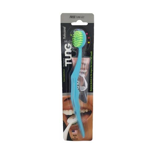 Tung The Original Tongue Brush Green & Blue