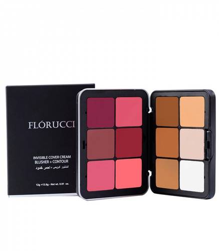 Florucci Blusher and Contour Palette FC-005