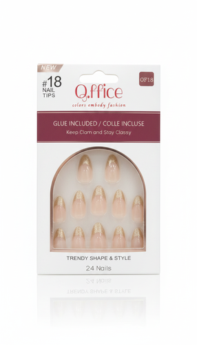QFFICE Press-On Nails – OF18