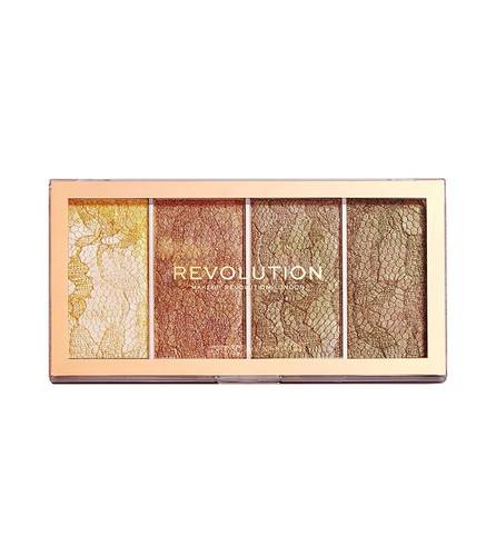 Revolution Vintage Lace Highlighter Palette 20g