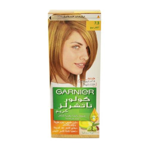 Garnier Color Naturals Cream Hair Color 7.3 Hazel Blonde